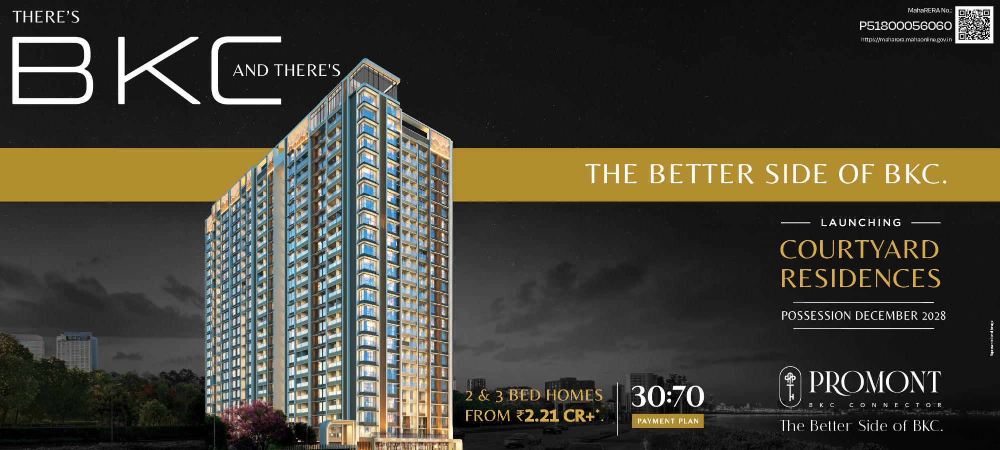 Sheth Promont, Sion &ndash; launching Courtyard Residences, 2 & 3 bed homes on the better side of BKC